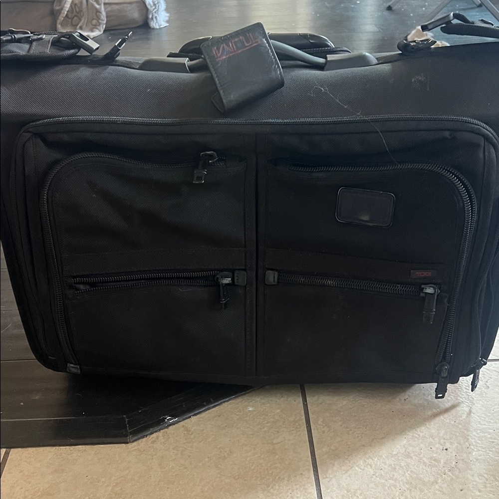 Black TUMI Garment Bag